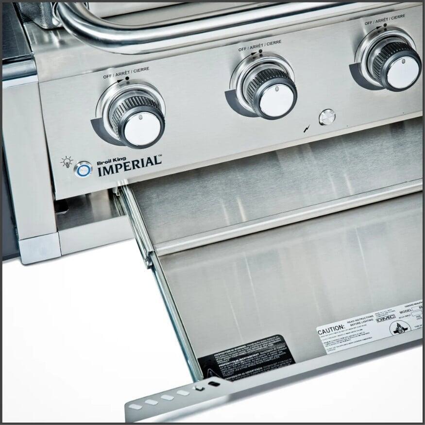 Slide-Out Grease Tray