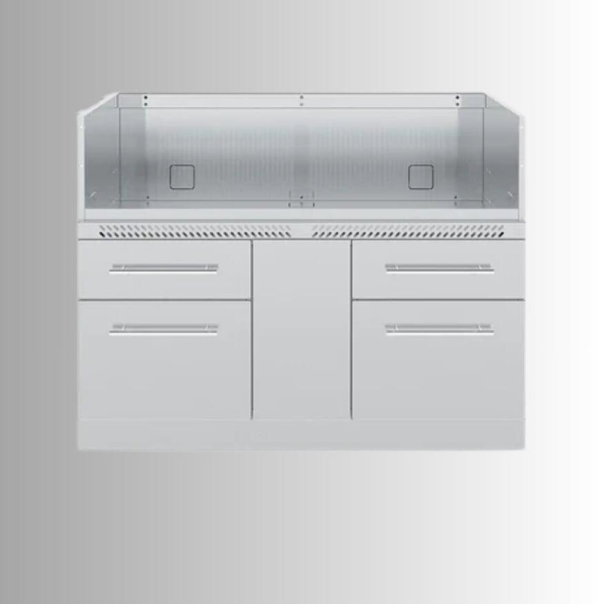Six-Burner 304 Stainless Cabinet with Four Drawers