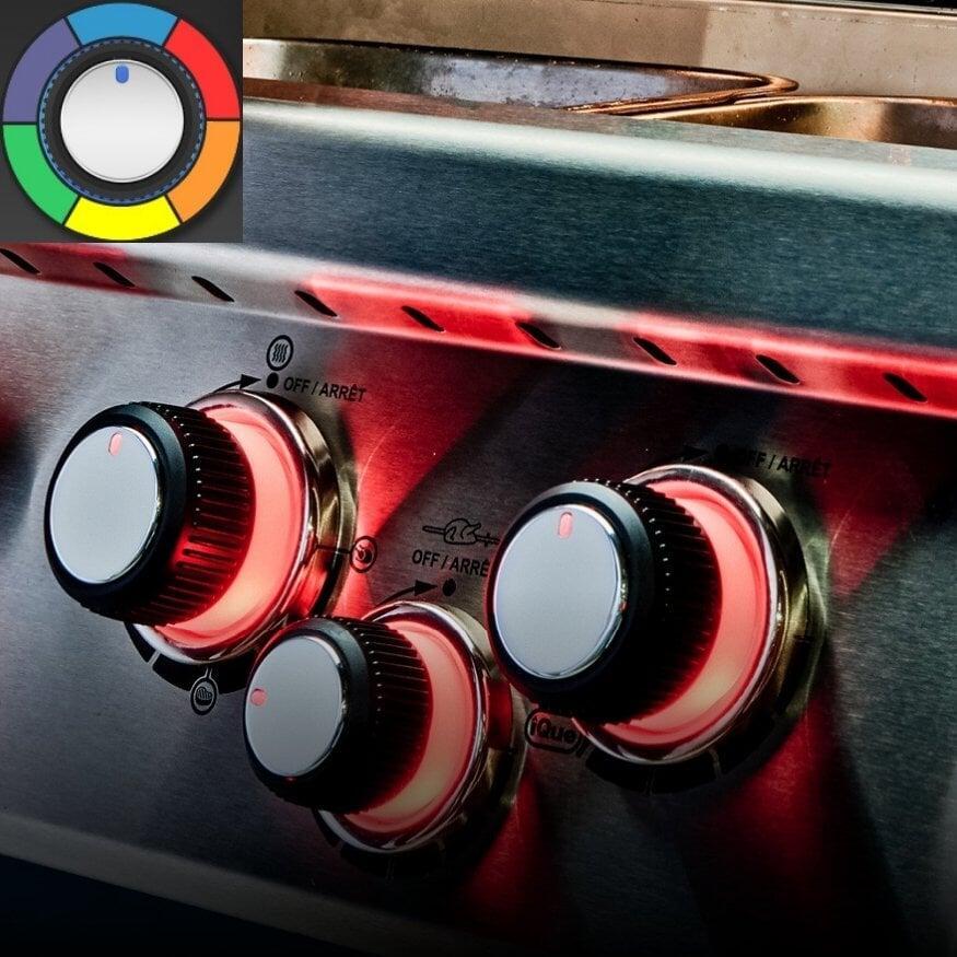 Multi-Coloured Illuminated Knobs